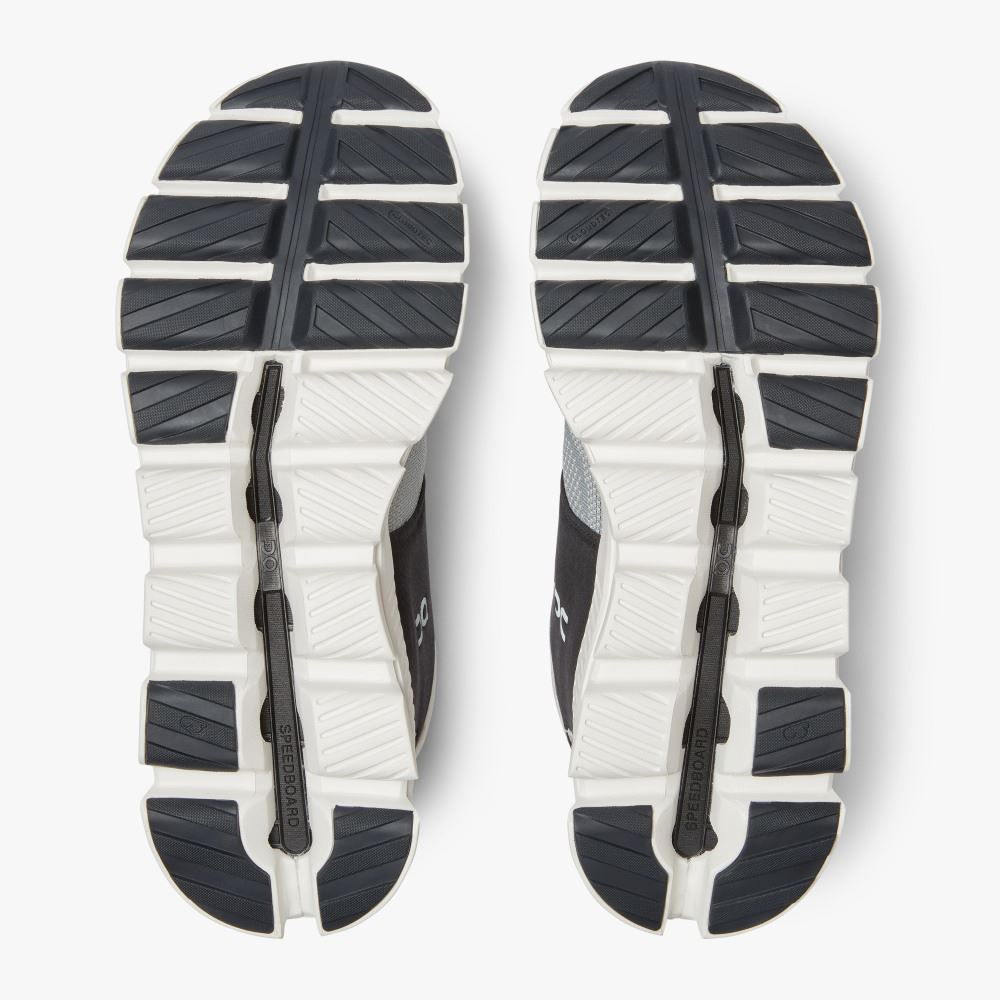 On Running Hi Edge - The street-ready sneaker silhouette - Glacier | Black ON95XF203 - Image 4