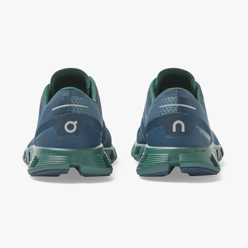 On New Cloud X - Workout and Cross Training Shoe - Storm | Tide ON95XF244 - Image 6