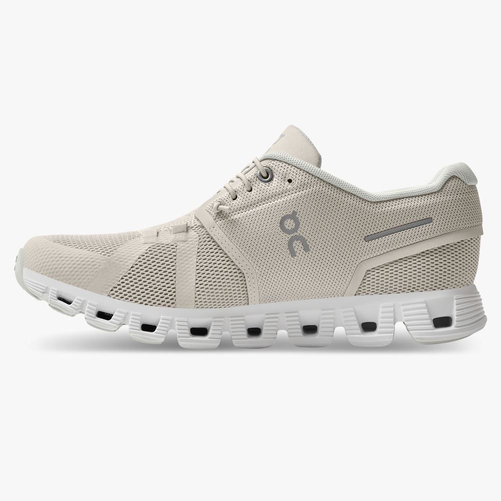 On Running 5 - the lightweight shoe for everyday performance - Pearl | White ON95XF307 - Image 4