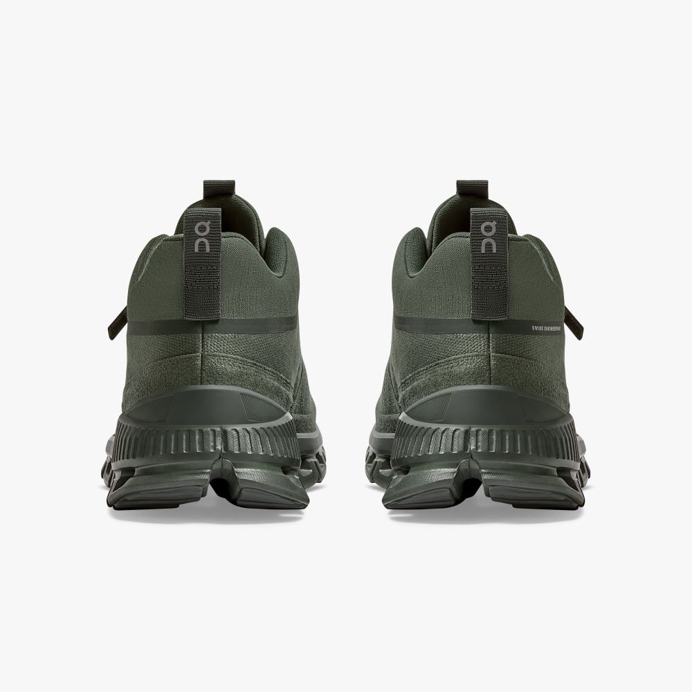 On Running Hi - High Top Sneaker - Forest ON95XF211 - Image 5