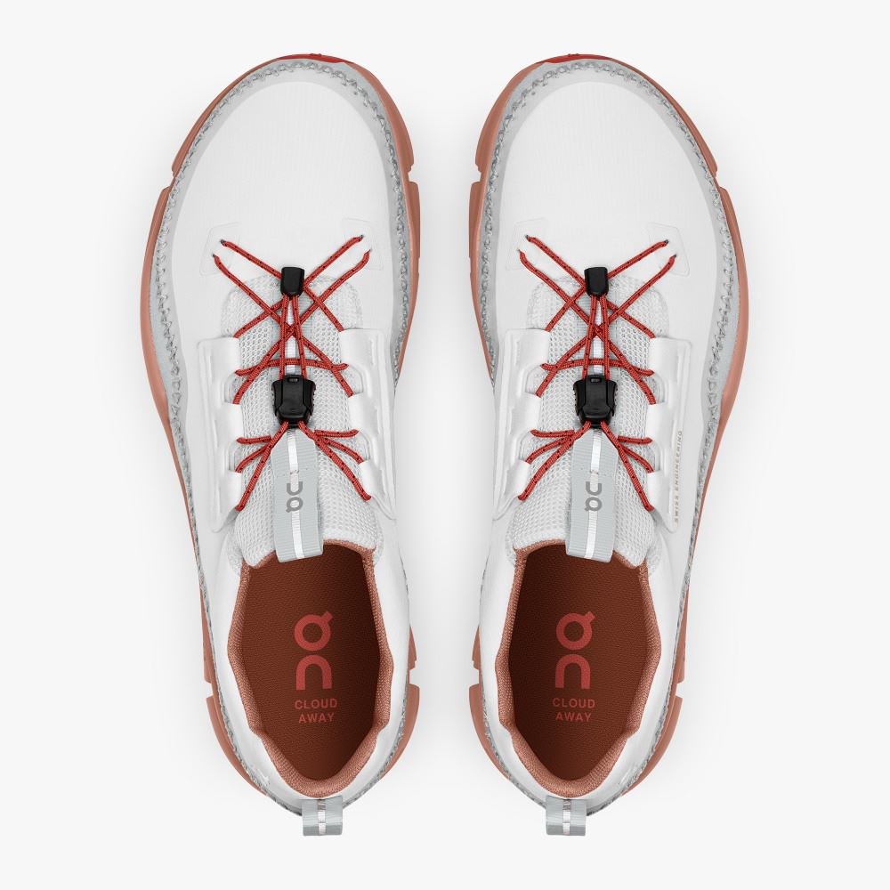 On Runningaway: All Day & Travel Shoe. Light and Versatile - Ice | Chili ON95XF248 - Image 2