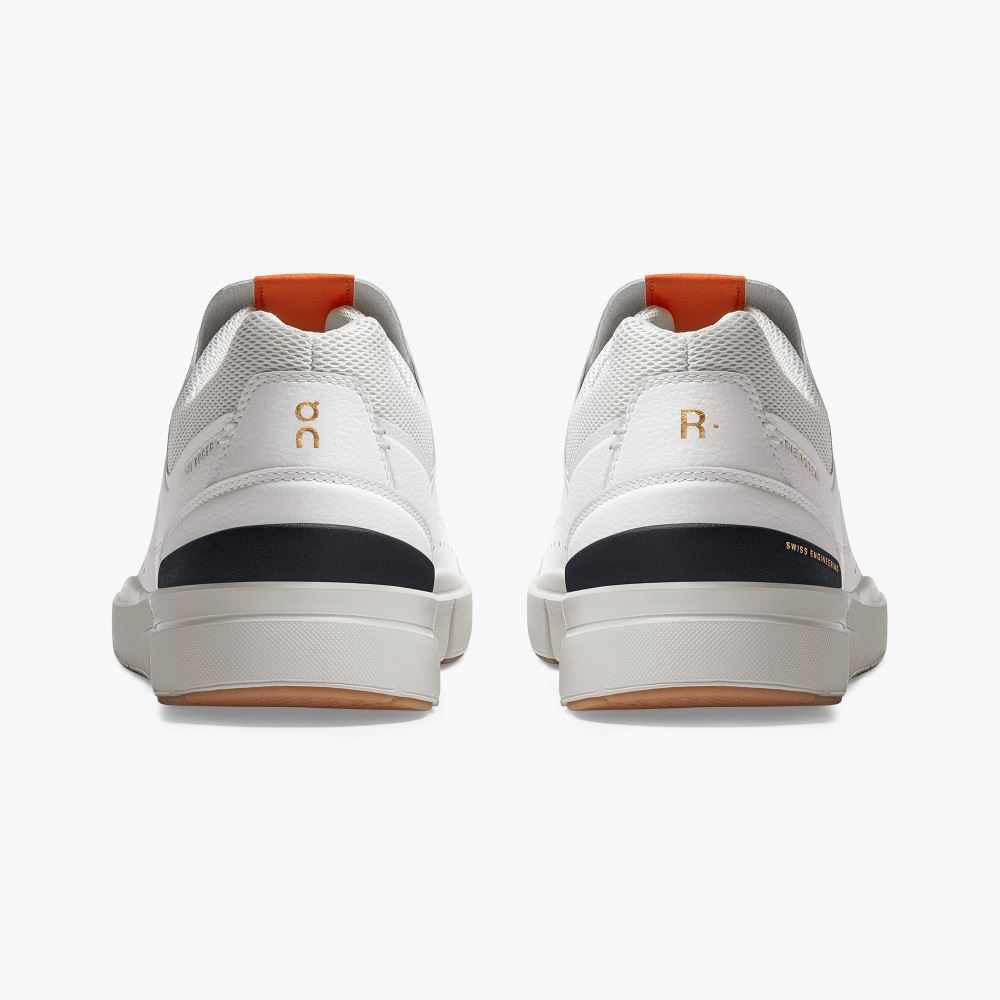 On THE ROGER: tennis-inspired sneaker by On & Roger Federer - White | Flame ON95XF279 - Image 6
