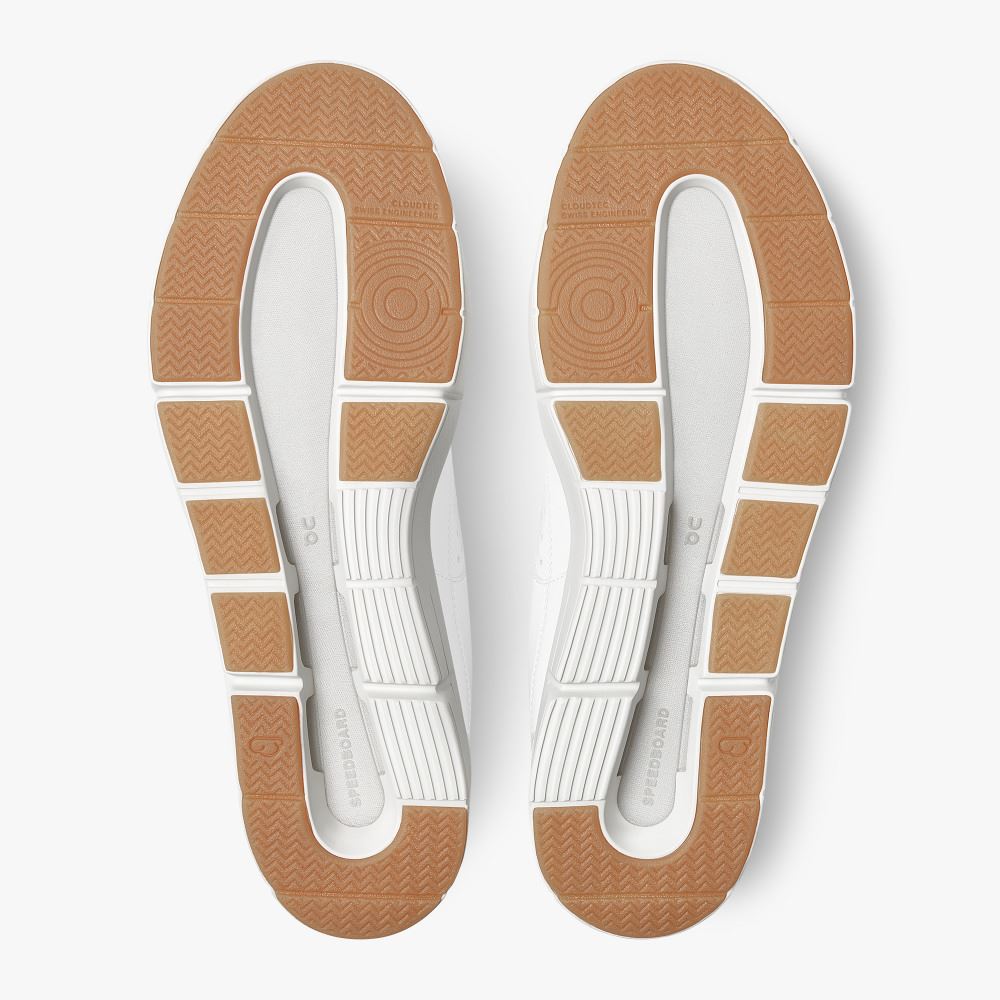 On THE ROGER Clubhouse: the expressive everyday sneaker - White | Sand ON95XF290 - Image 3