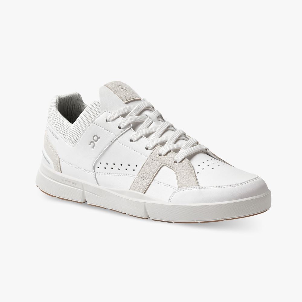 On THE ROGER Clubhouse: the expressive everyday sneaker - White | Sand ON95XF290 - Image 6