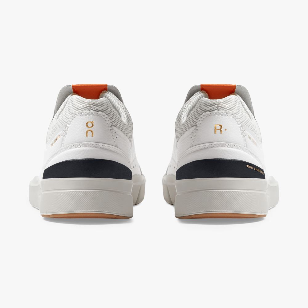 On THE ROGER: tennis-inspired sneaker by On & Roger Federer - White | Flame ON95XF392 - Image 6