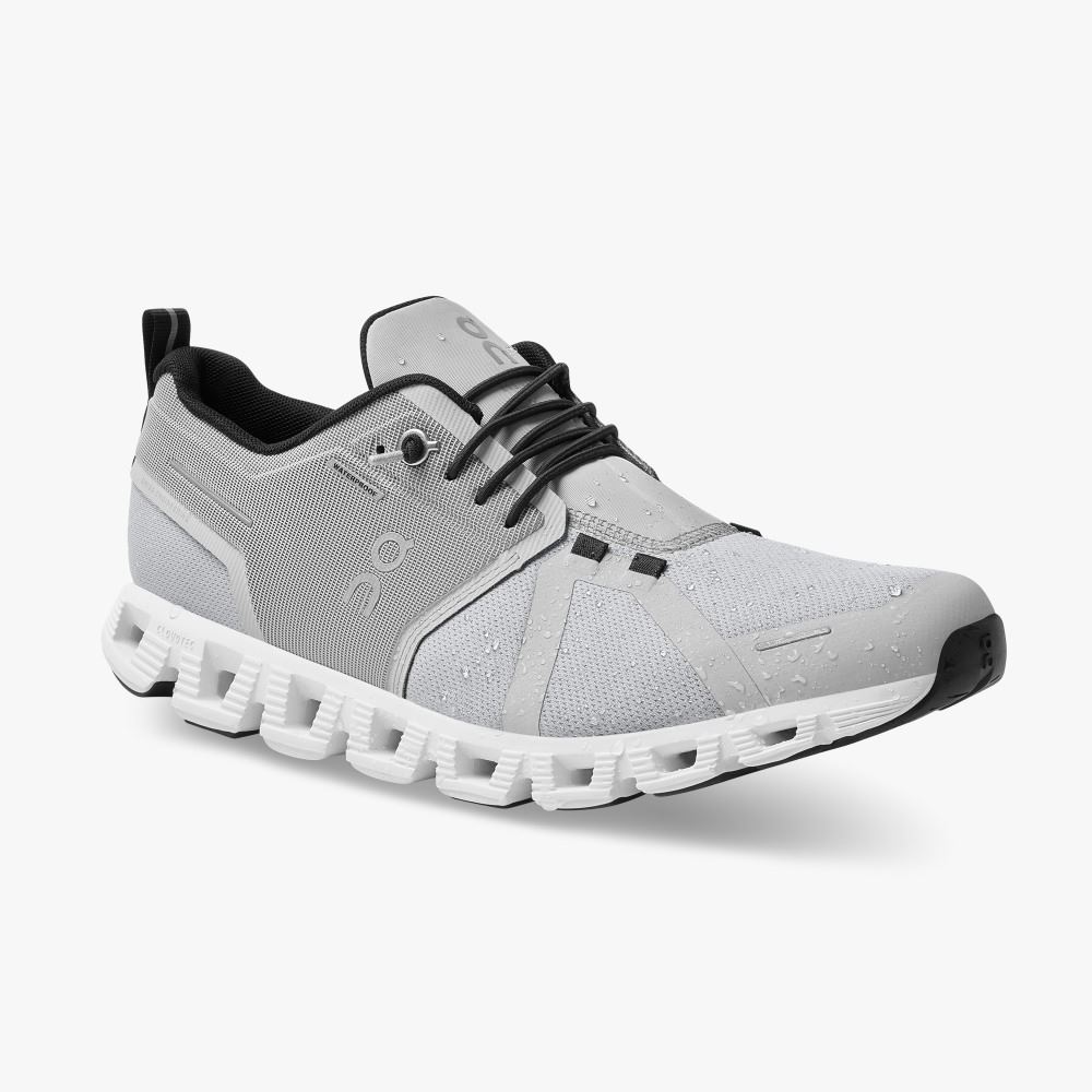 On Running 5 Waterproof - Lightweight Waterproof Running Shoe - Glacier | White ON95XF298 - Image 6