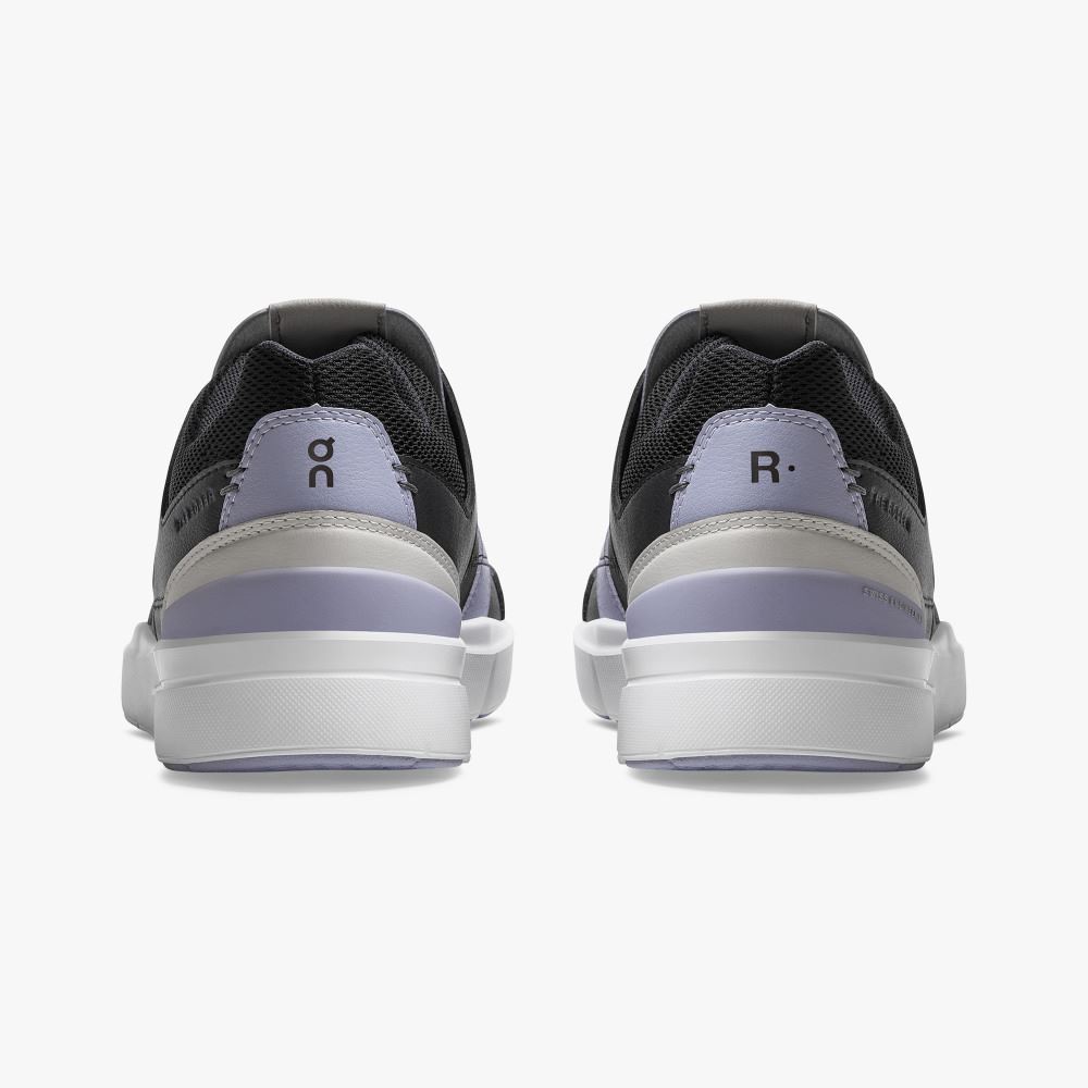 On THE ROGER Clubhouse: the expressive everyday sneaker - Black | Lavender ON95XF399 - Image 5