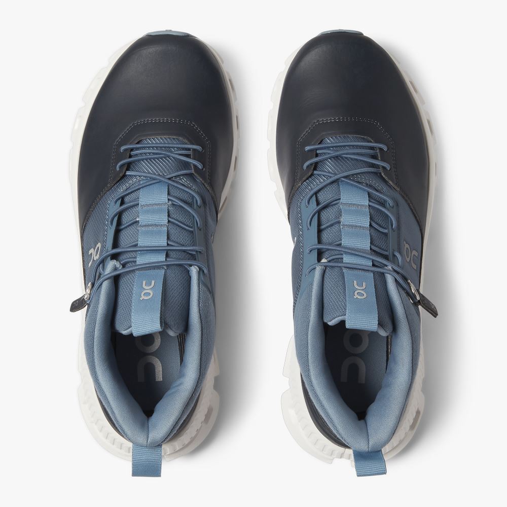 On Running Hi - High Top Sneaker - Dust | Navy ON95XF334 - Image 2