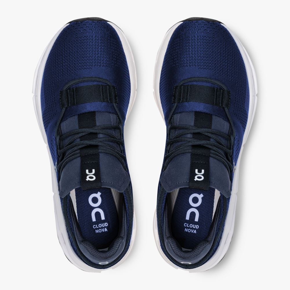 On Runningnova - The lightweight sneaker for all-day comfort - Navy | White ON95XF374 - Image 2