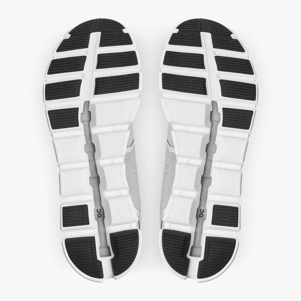 On Running 5 Waterproof - Lightweight Waterproof Running Shoe - Glacier | White ON95XF173 - Image 3