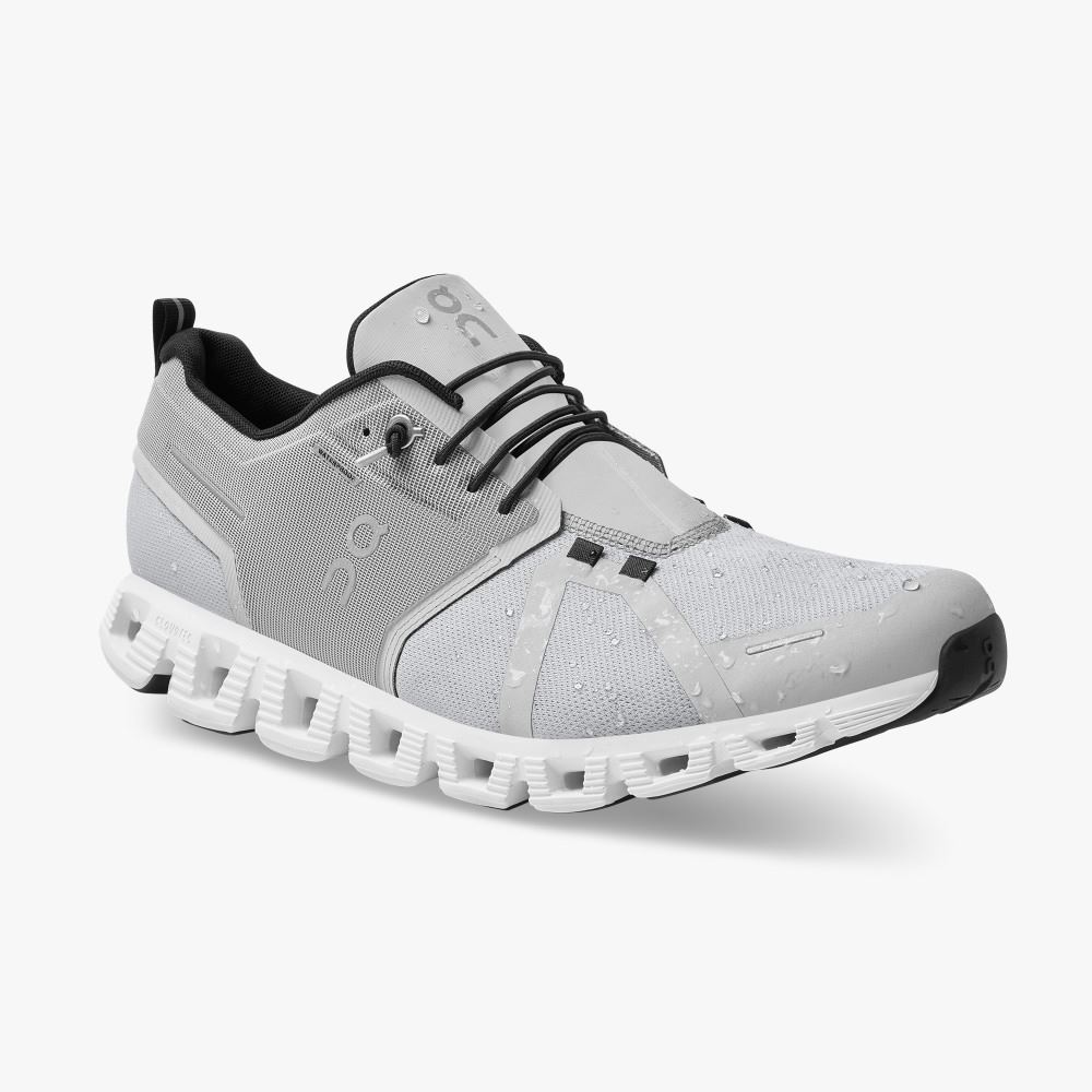 On Running 5 Waterproof - Lightweight Waterproof Running Shoe - Glacier | White ON95XF173 - Image 6