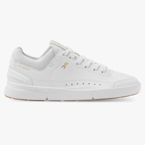 On THE ROGER: tennis-inspired sneaker by On & Roger Federer - White | Gum ON95XF393
