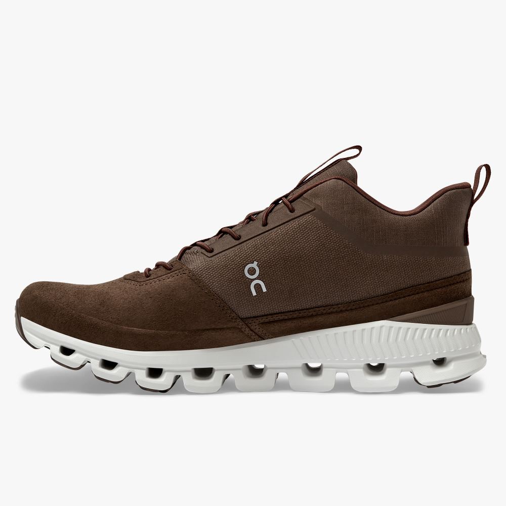 On Running Hi - High Top Sneaker - Cocoa ON95XF208 - Image 4