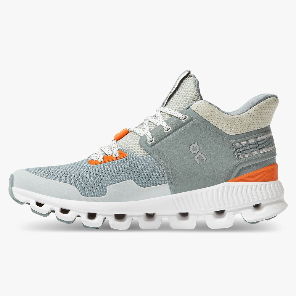 On Running Hi Edge - The street-ready sneaker silhouette - Cobble | Sea ON95XF322 - Image 4