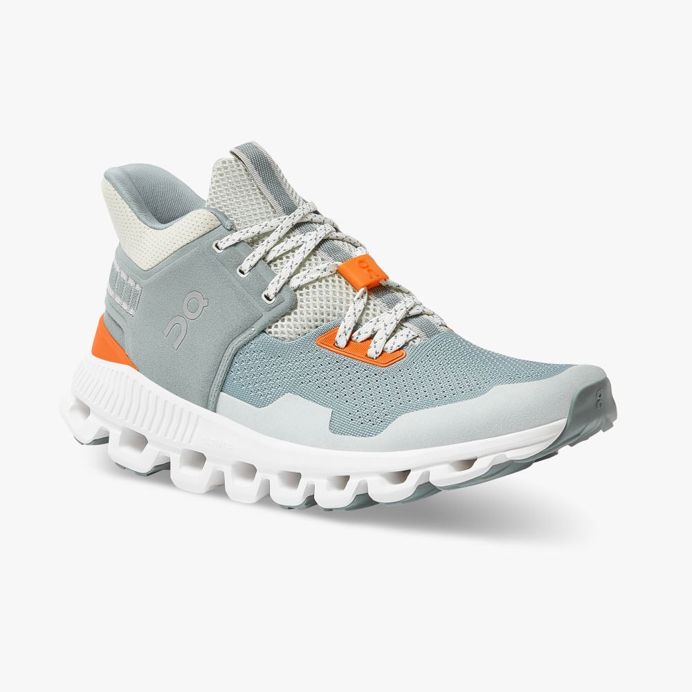 On Running Hi Edge - The street-ready sneaker silhouette - Cobble | Sea ON95XF322 - Image 6