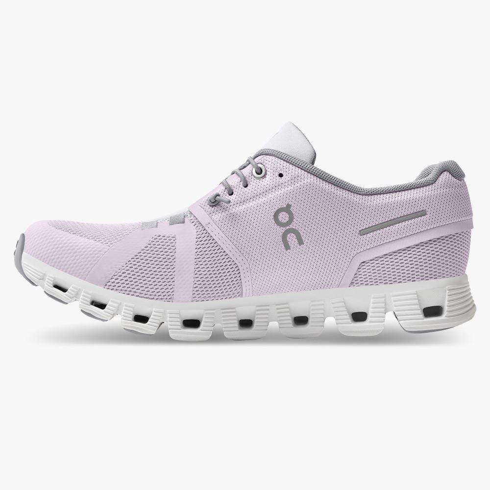 On Running 5 - the lightweight shoe for everyday performance - Lily | Frost ON95XF305 - Image 4