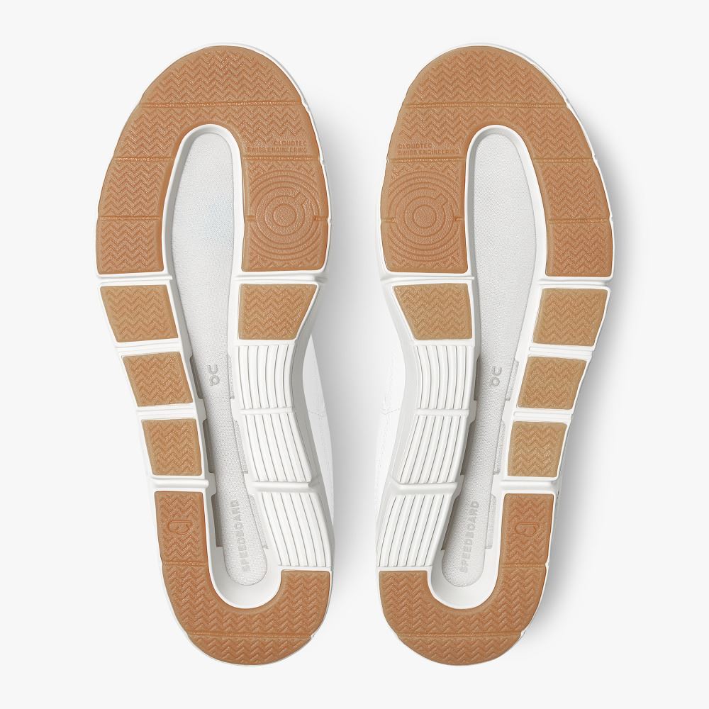 On THE ROGER Clubhouse: the expressive everyday sneaker - White | Sand ON95XF404 - Image 3