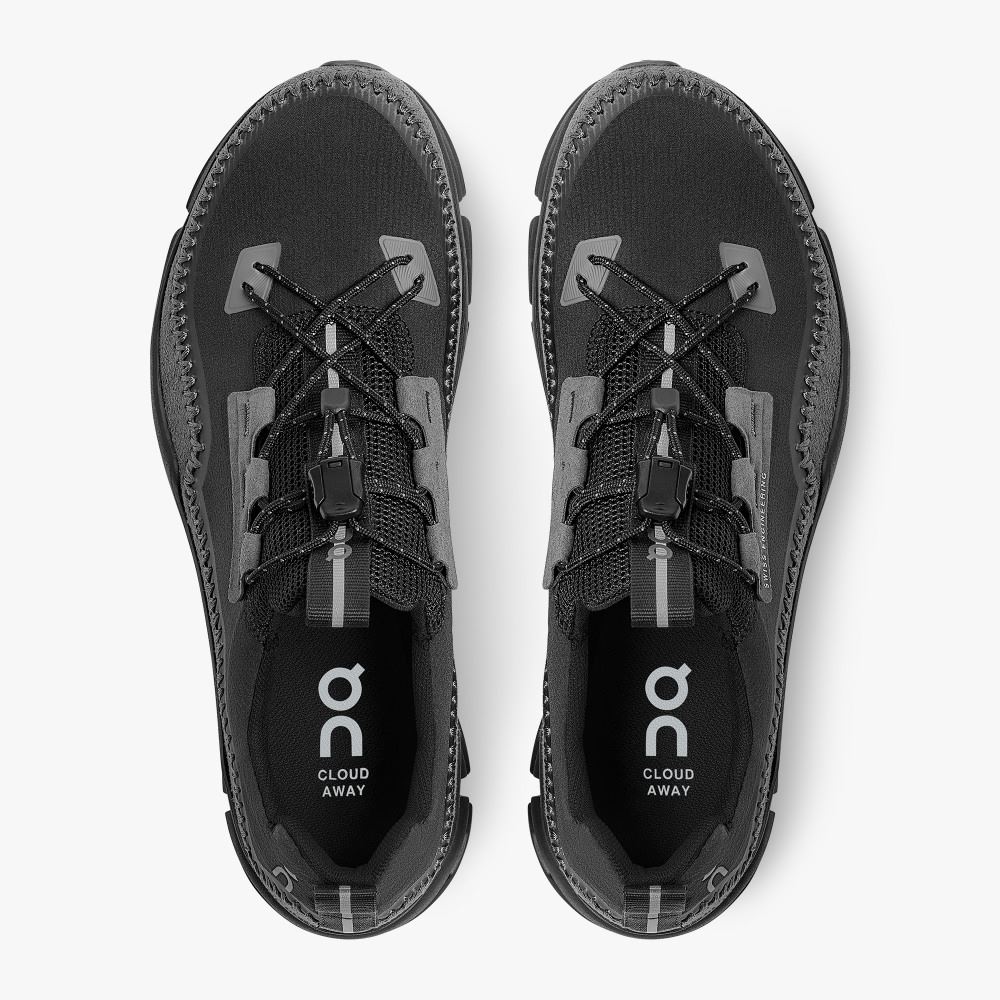 On Runningaway: All Day & Travel Shoe. Light and Versatile - Black | Rock ON95XF364 - Image 2