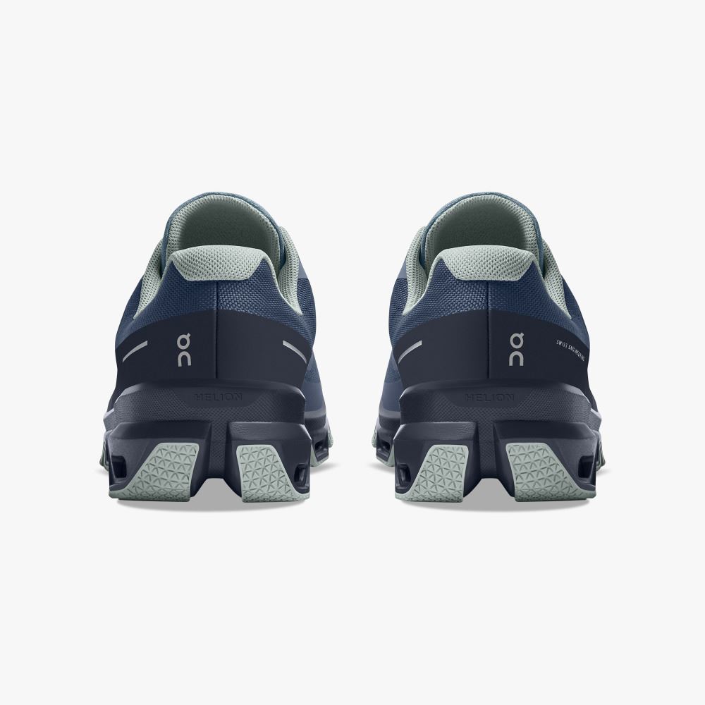 On Cloudventure Waterproof: Trail Running Shoe - Denim | Midnight ON95XF70 - Image 5