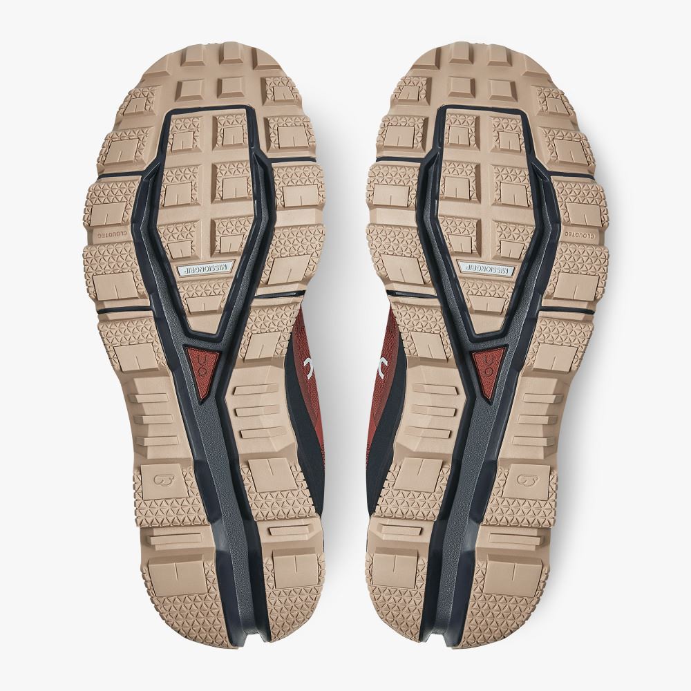 On Cloudventure Waterproof: Trail Running Shoe - Ruby | Magnet ON95XF167 - Image 3