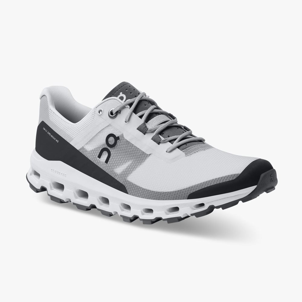 On The Cloudvista: Lightweight Trail Running & Hiking shoe - Glacier | Black ON95XF154 - Image 6