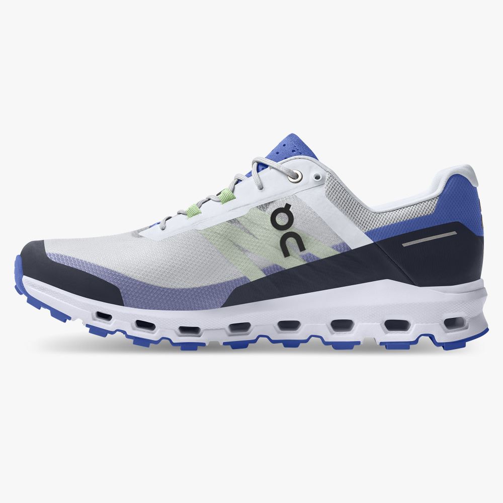 On The Cloudvista: Lightweight Trail Running & Hiking shoe - Frost | Ink ON95XF74 - Image 4