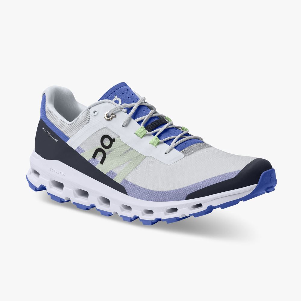 On The Cloudvista: Lightweight Trail Running & Hiking shoe - Frost | Ink ON95XF74 - Image 6