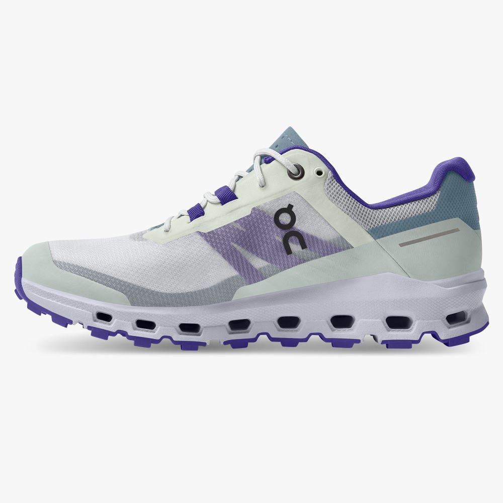 On The Cloudvista: Lightweight Trail Running & Hiking shoe - Frost | Mineral ON95XF153 - Image 4