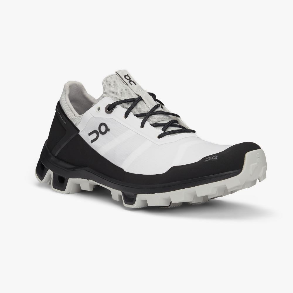 On Cloudventure Peak - Lightweight Trail Running Shoe - White | Black ON95XF163 - Image 6