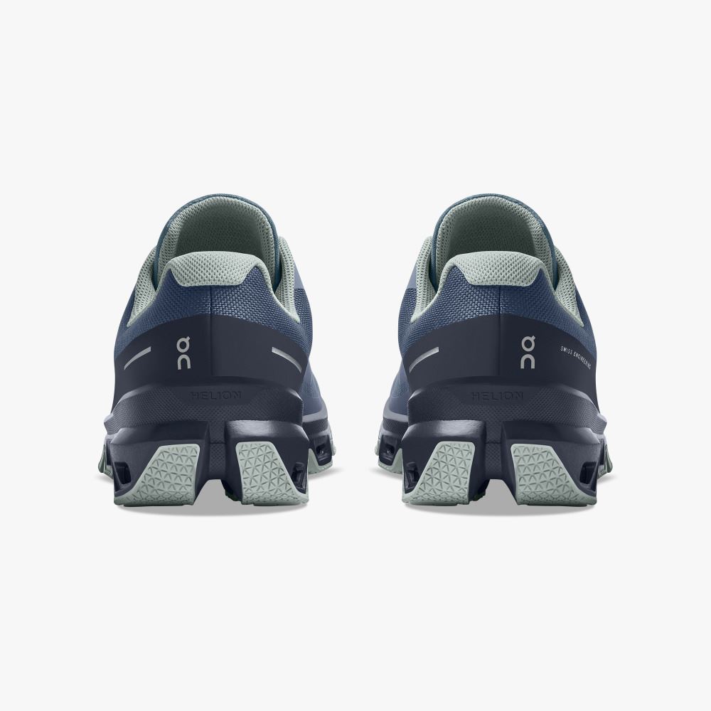 On Cloudventure Waterproof: Trail Running Shoe - Denim | Midnight ON95XF149 - Image 5
