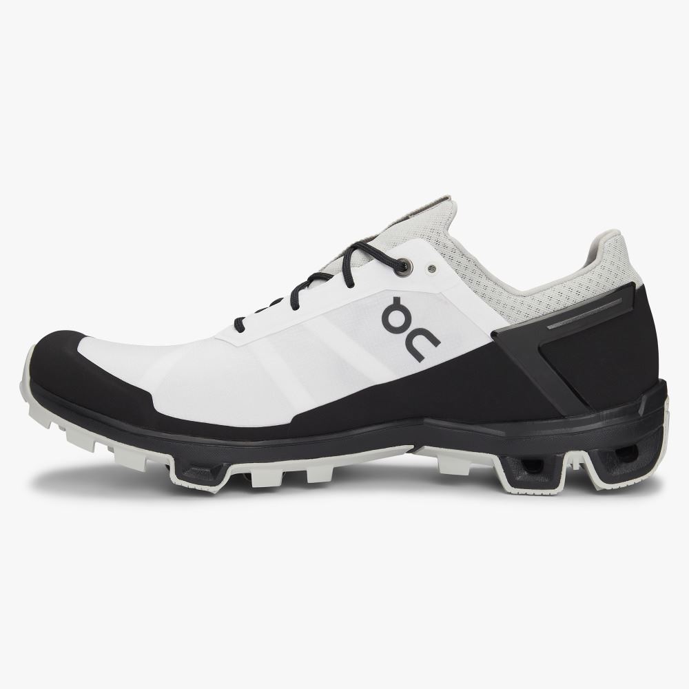 On Cloudventure Peak - Lightweight Trail Running Shoe - White | Black ON95XF26 - Image 4