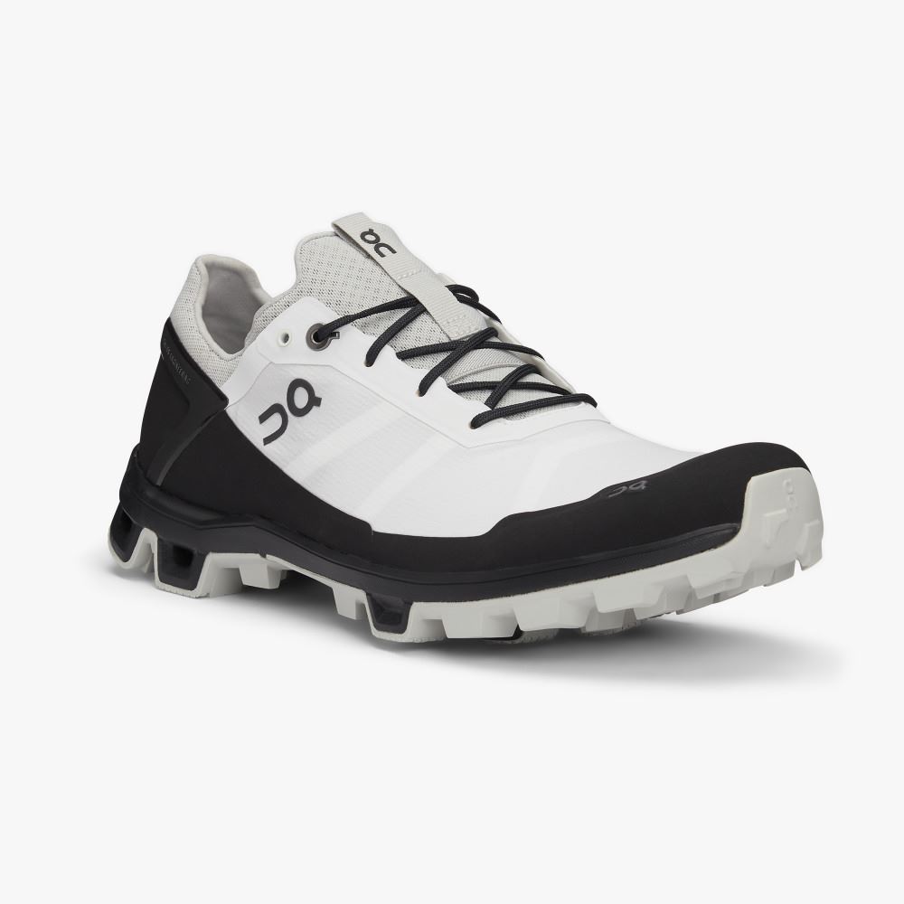 On Cloudventure Peak - Lightweight Trail Running Shoe - White | Black ON95XF26 - Image 6